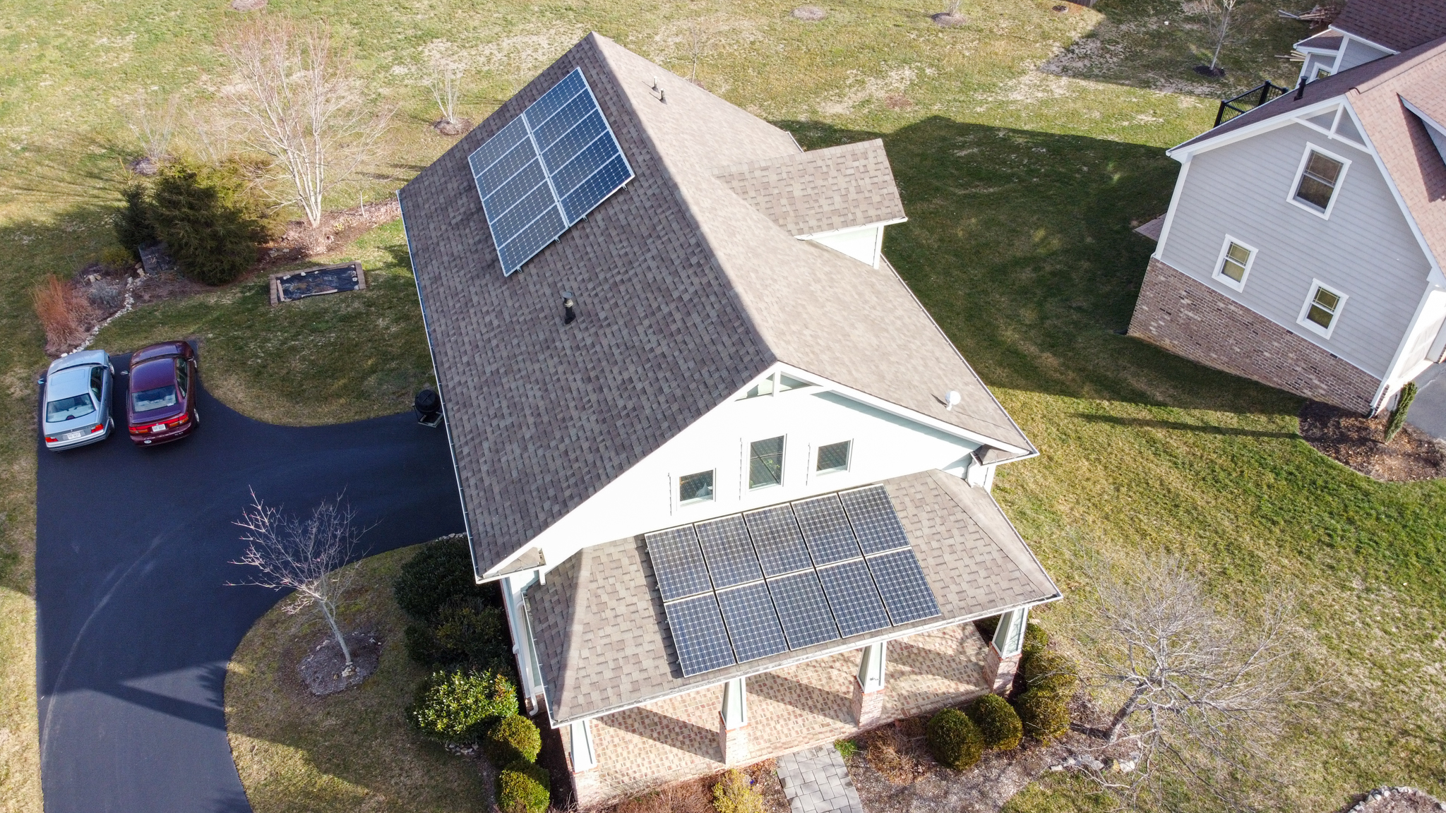 roof mount solar array